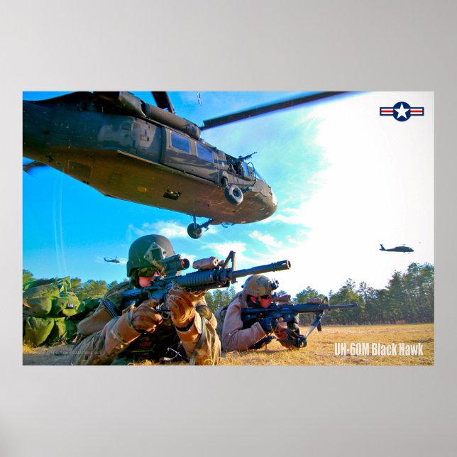 UH-60M BLACKHAWK POSTER (Front)