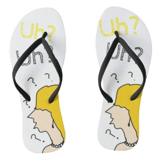 uh lady chanclas flip flops