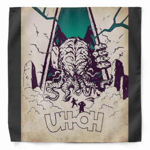 Uh-Oh Cthulhu Monster Bandana