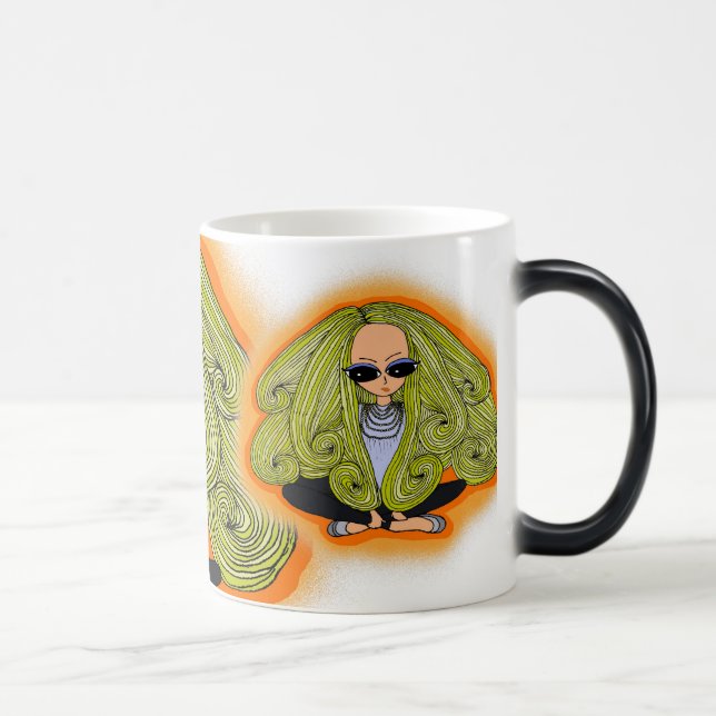 Uh-oh Hilary Color Morph Mug (Right)