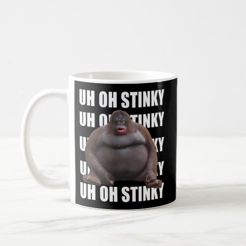 Uh Oh Stinky Poop Dank Memes Le Monke Coffee Mug