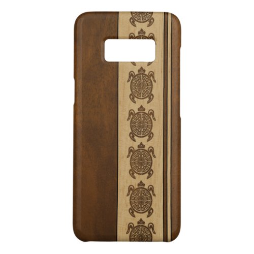 Uhane Honu Faux Wood Hawaiian Turtle Case_Mate Samsung Galaxy S8 Case