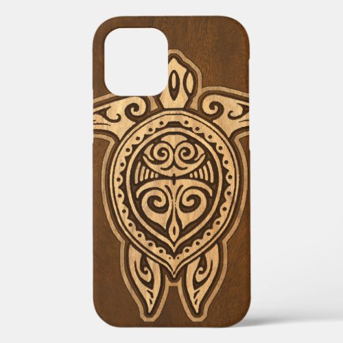 Uhane Honu Faux Wood Hawaiian Turtle iPhone 5 Case