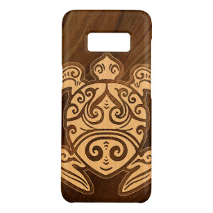 Uhane u’i Honu Faux Wood Hawaiian Turtle Case-Mate Samsung Galaxy S8 Case