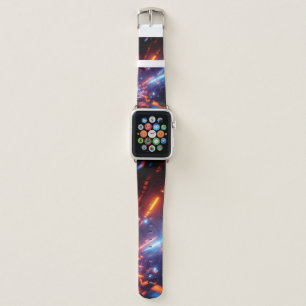 Uhd wallpaper laser light design apple watch band