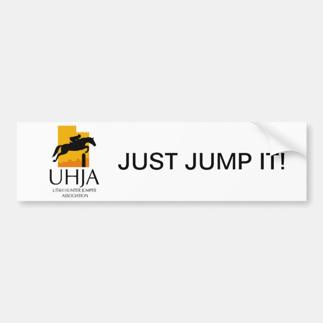 UHJA Bumper Sticker (Front)