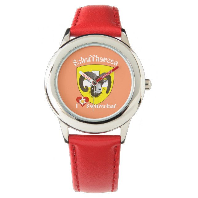 Uhr mit Schweizer-Entwurf Schaffhausen die Schweiz Watch (Front)