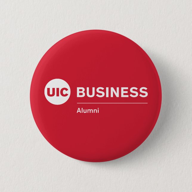 UIC Business Alumni Button (Front)