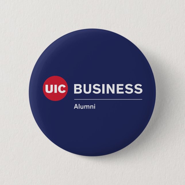  UIC Business Alumni Button (Front)