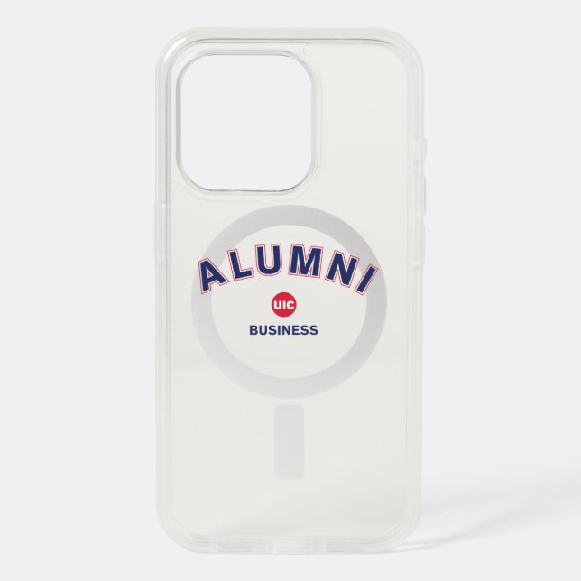 UIC Business Alumni  iPhone 15 Pro Case (Back)