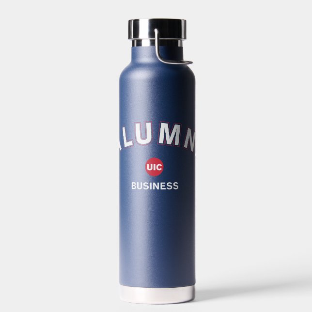 UIC Business Alumni  Water Bottle (Left)