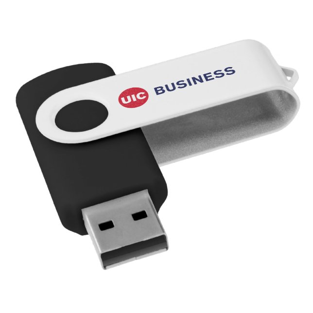 UIC Business  Flash Drive (Angled)