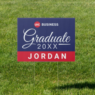 UIC Business Graduate Sign