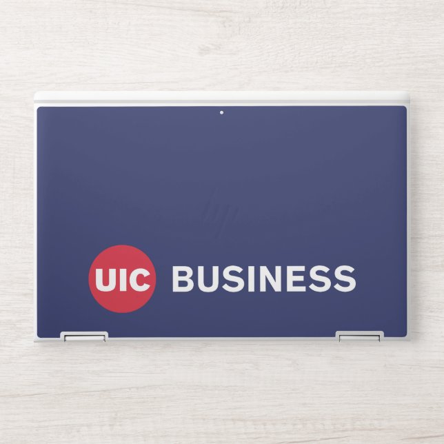 UIC Business  HP Laptop Skin (Front)