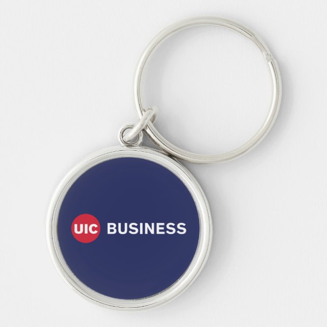  UIC Business  Keychain (Front)