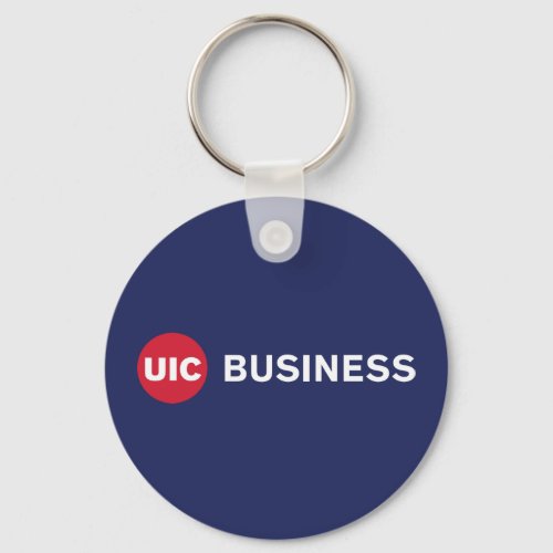  UIC Business  Keychain