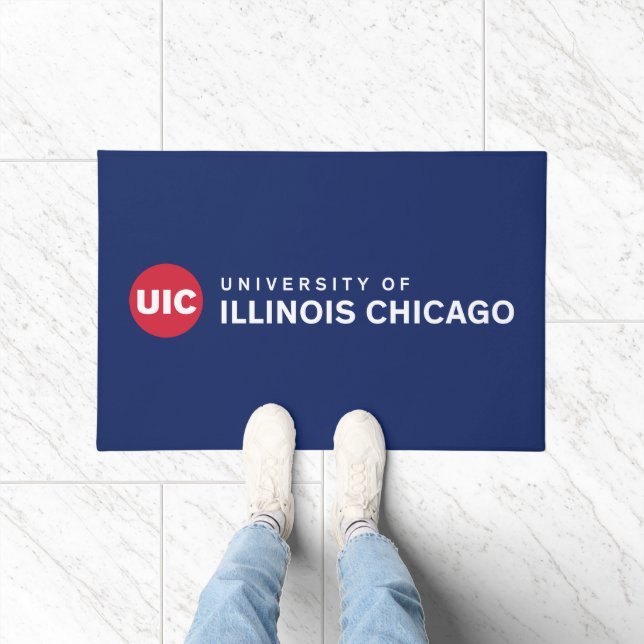 UIC Chicago Pride Doormat (Indoor)