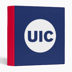 UIC Circle Logo Spirit 3 Ring Binder