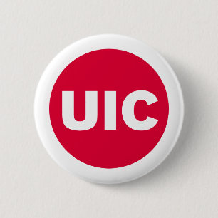UIC Circle Logo Spirit Button
