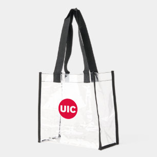 UIC Circle Logo Spirit Clear Tote Bag
