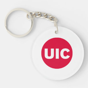 UIC Circle Logo Spirit Keychain