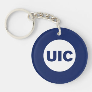 UIC Circle Logo Spirit Keychain