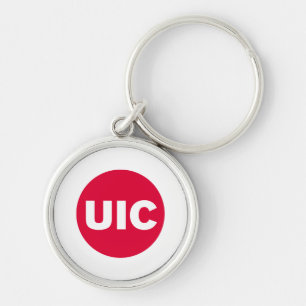 UIC Circle Logo Spirit Keychain