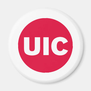 UIC Circle Logo Spirit Magnet