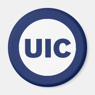 UIC Circle Logo Spirit Magnet