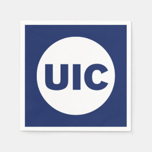 UIC Circle Logo Spirit Napkins