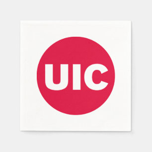 UIC Circle Logo Spirit Napkins