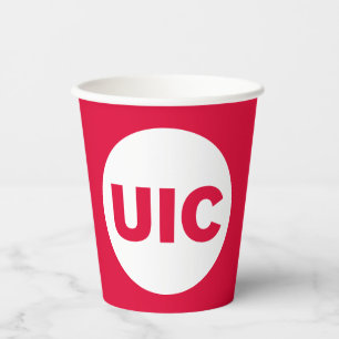 UIC Circle Logo Spirit Paper Cups