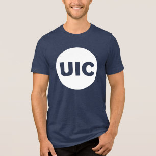 UIC Circle Logo Spirit Tri-Blend Shirt