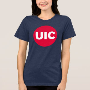 UIC Circle Logo Spirit Tri-Blend Shirt