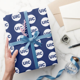 UIC Circle Logo Spirit Wrapping Paper