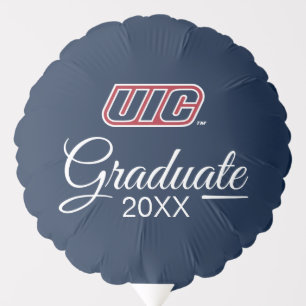 UIC Flames Graduate Balloon