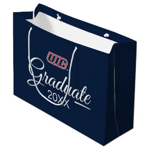UIC Flames Graduate Large Gift Bag
