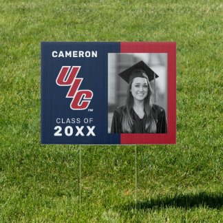 UIC Flames Graduate Sign