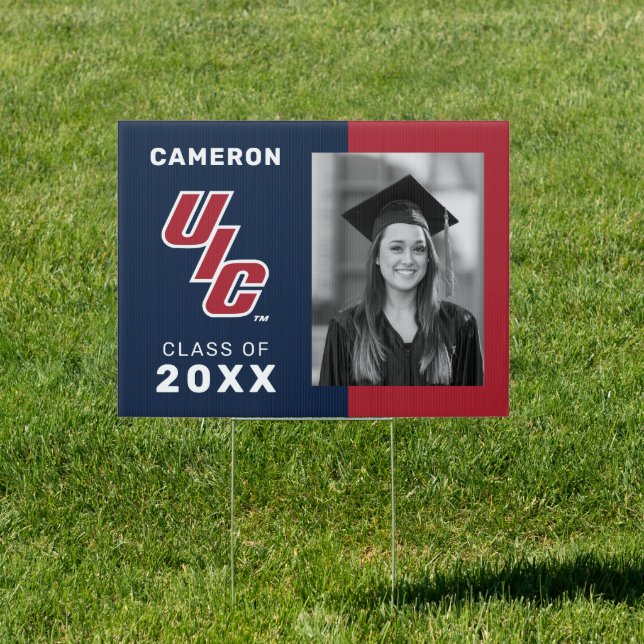 UIC Flames Graduate Sign (Insitu)