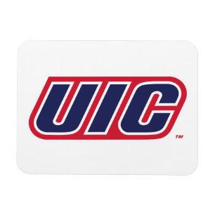 UIC Flames Spirit Logo Magnet