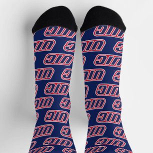 UIC Flames Spirit Logo Socks