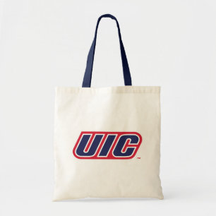 UIC Flames Spirit Logo Tote Bag