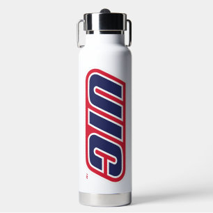 UIC Flames Spirit Logo Water Bottle
