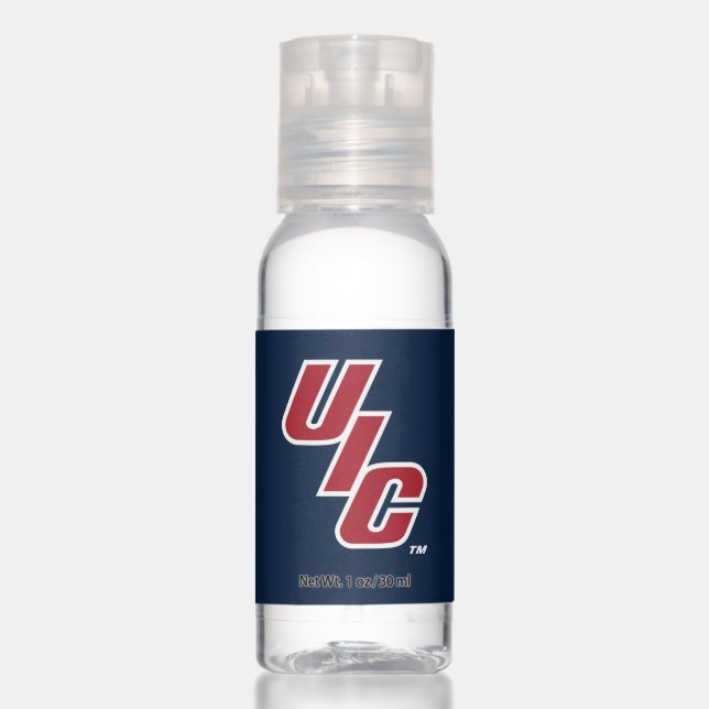 UIC University of Chicago at Illinois Hand Sanitizer (Front)
