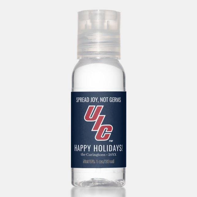 UIC University of Chicago at Illinois Hand Sanitizer (Front)