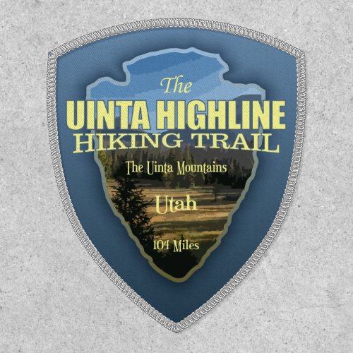 Uinta Highline Trail arrowhead Patch