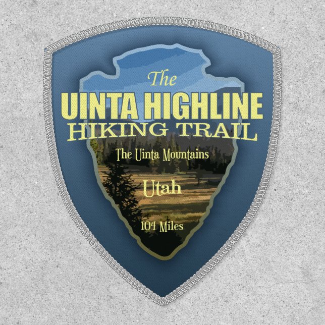 Uinta Highline Trail (arrowhead) Patch (Front)