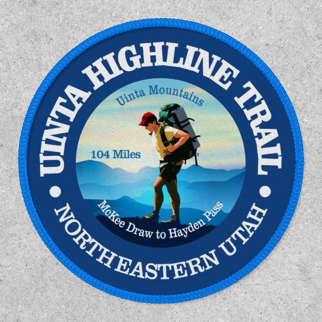 Uinta Highline Trail  Patch (Front)