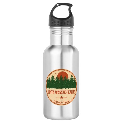 Uinta_Wasatch_Cache National Forest Stainless Steel Water Bottle