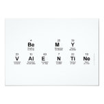 Be My Valentine  Uitnodigingen 12,7x17,8 Uitnodiging Kaart